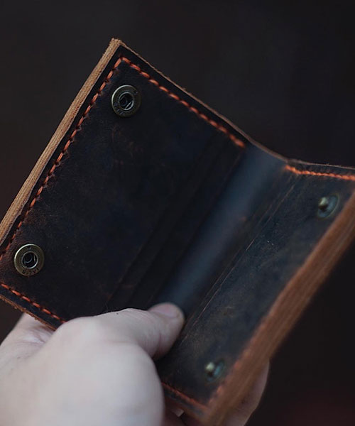 Atleather Çıtçıtlı Klasik Cüzdan