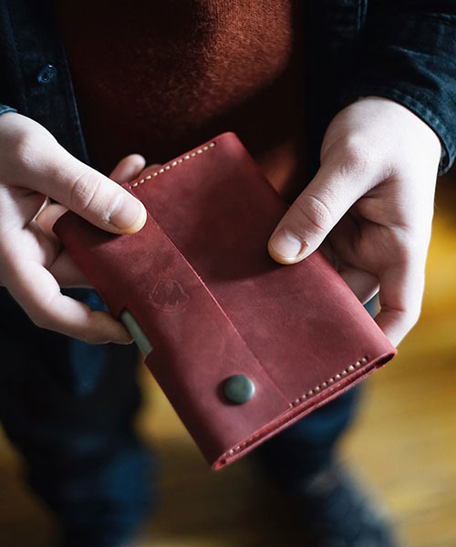 Atleather Aken Not Defteri Kılıfı