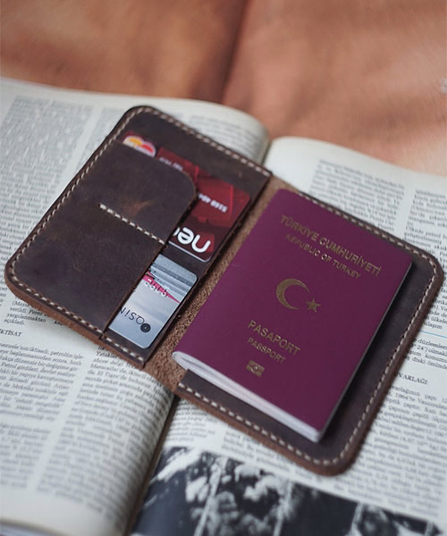 Atleather Atlas Seyahat Cüzdanı