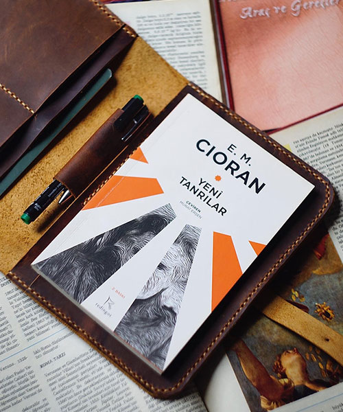 Atleather Atum Deri A4 Defter Kılıfı