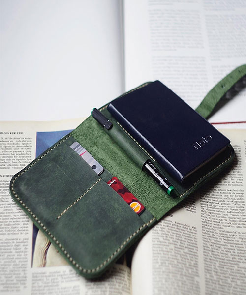 Atleather Atum Not Defteri ve Pasaport Kılıfı