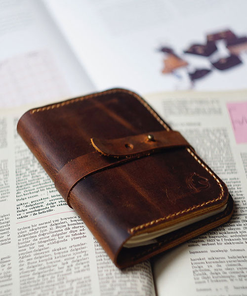 Atleather Atum Not Defteri ve Pasaport Kılıfı