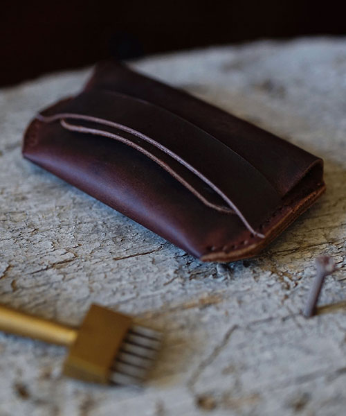 Atleather Avuçiçi Deri Kartlık