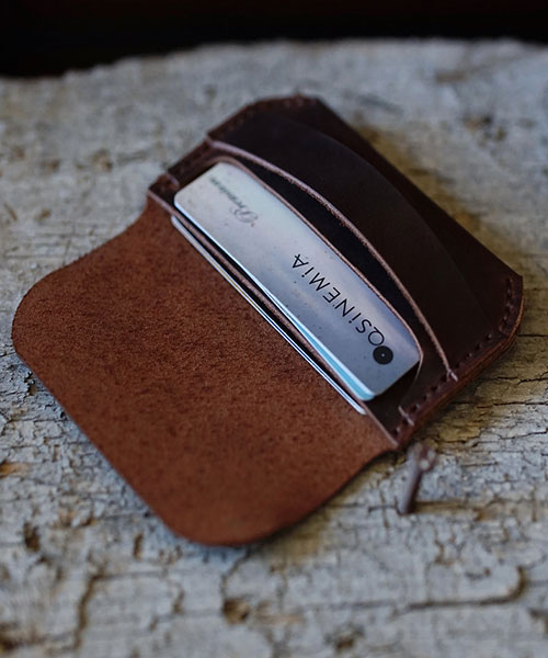 Atleather Avuçiçi Deri Kartlık