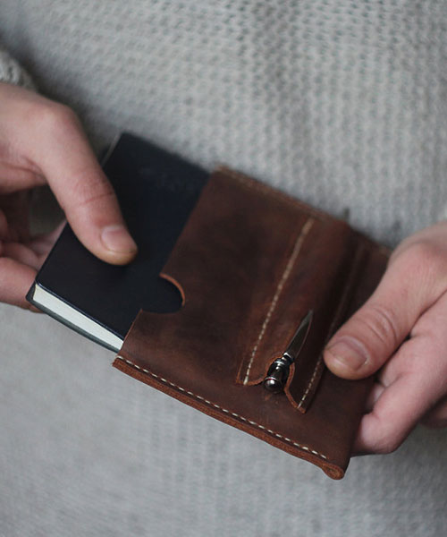 Atleather Bes Not Defteri ve Pasaport Kılıfı