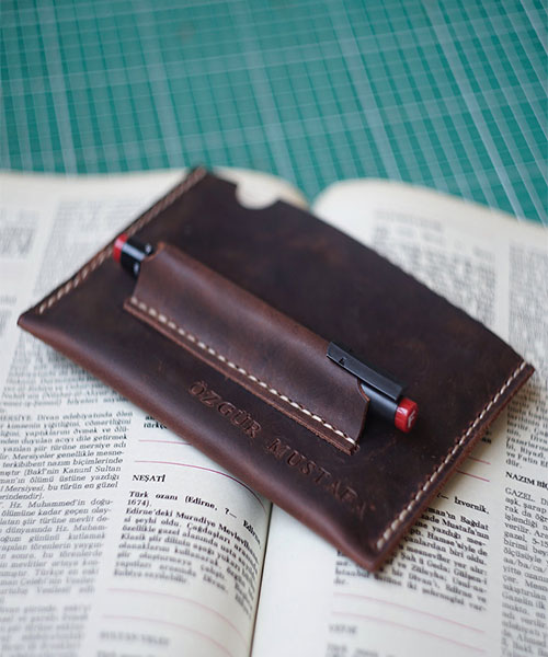 Atleather Bes Not Defteri ve Pasaport Kılıfı