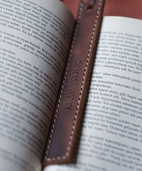 Atleather Deri Kitap Ayracı