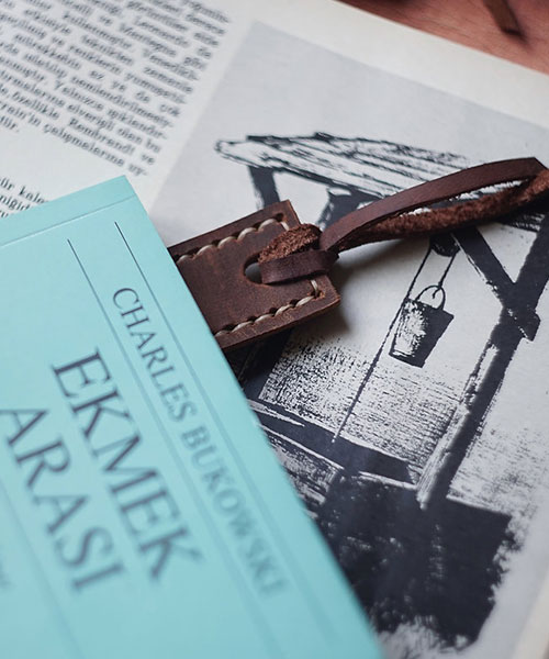 Atleather Deri Kitap Ayracı