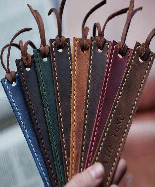 Atleather Deri Kitap Ayracı