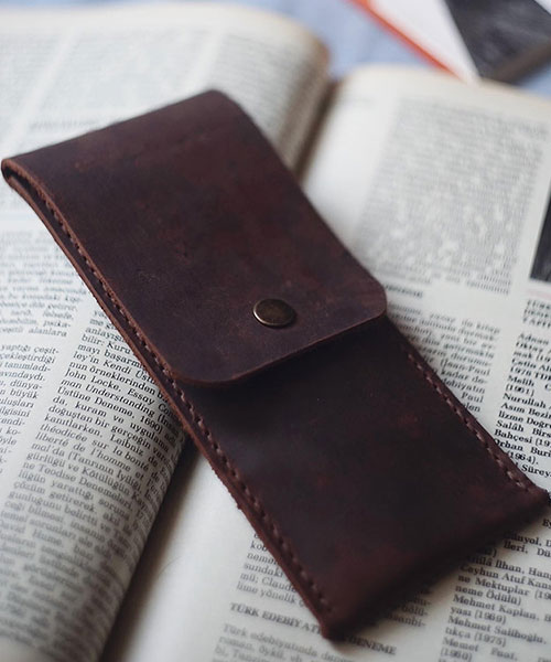 Atleather Klasik Deri Kalemlik