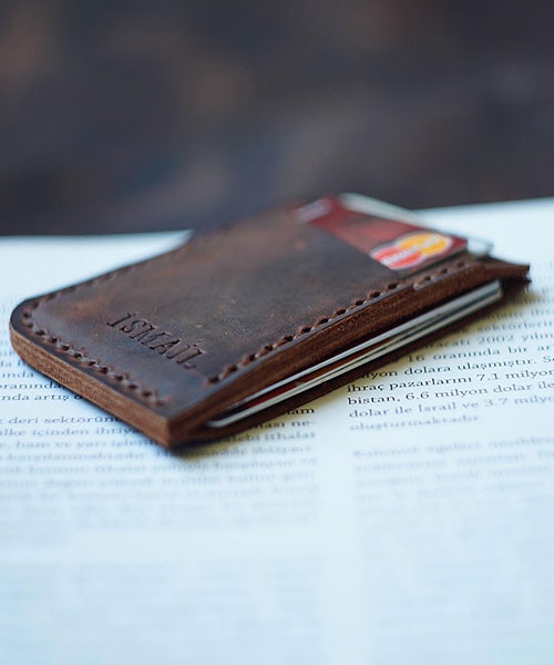 Atleather Mini Deri Kartlık