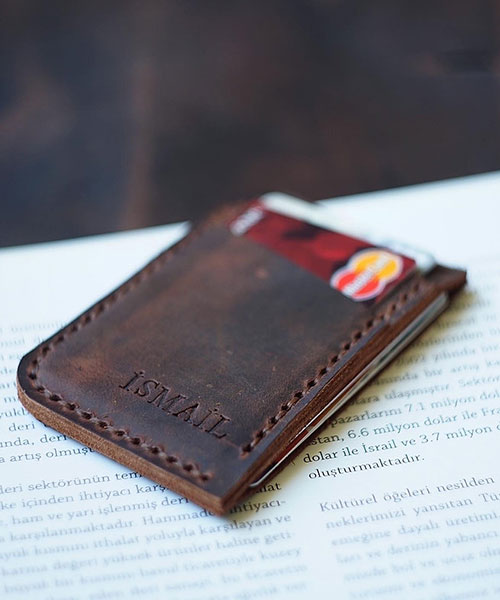 Atleather Mini Deri Kartlık
