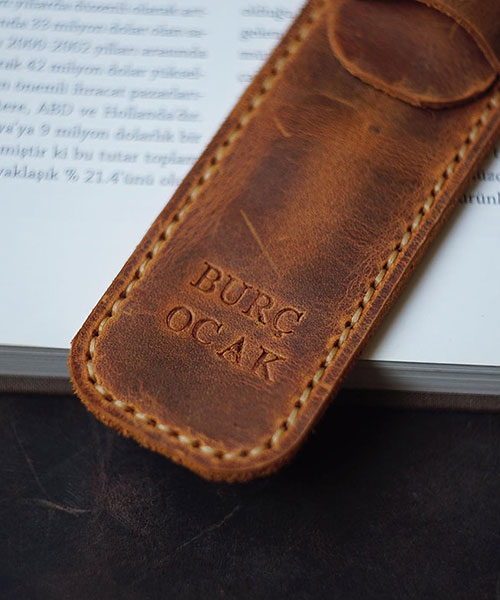 Atleather Minimal Deri Kalemlik