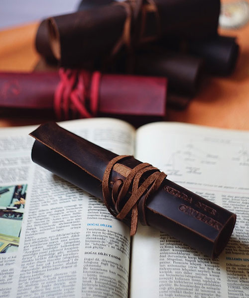Atleather Rulo Deri Kalemlik