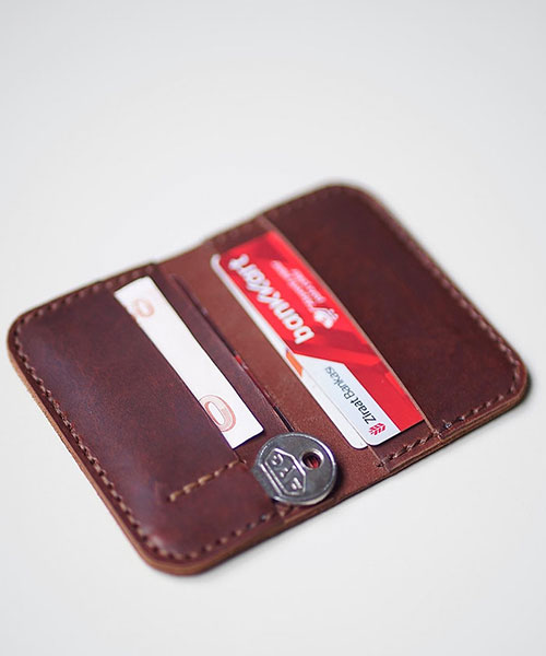 Atleather Sedna Avuçiçi Deri Kartlık