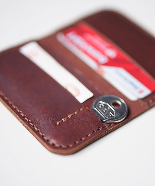 Atleather Sedna Avuçiçi Deri Kartlık