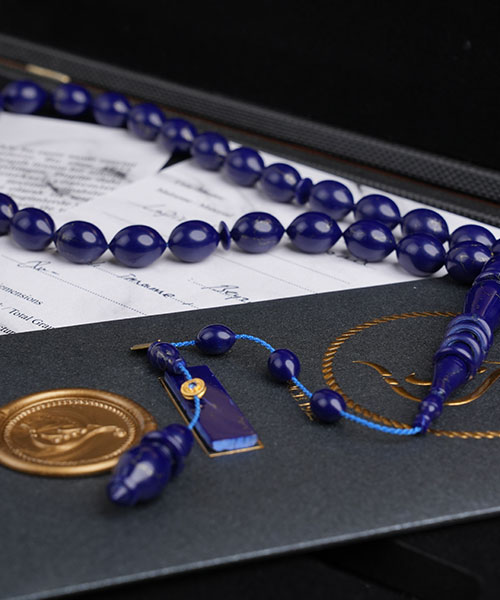 Bahri Bülbül Arizona Lapis Lazuli Tespih