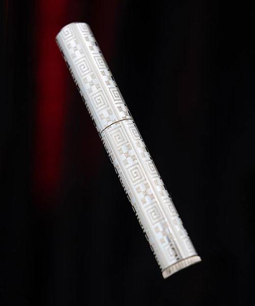 Cakalighter Çakmak Kare Desen Gümüş