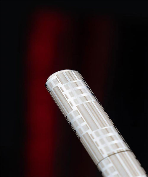 Cakalighter Çakmak Milano Desen Gümüş