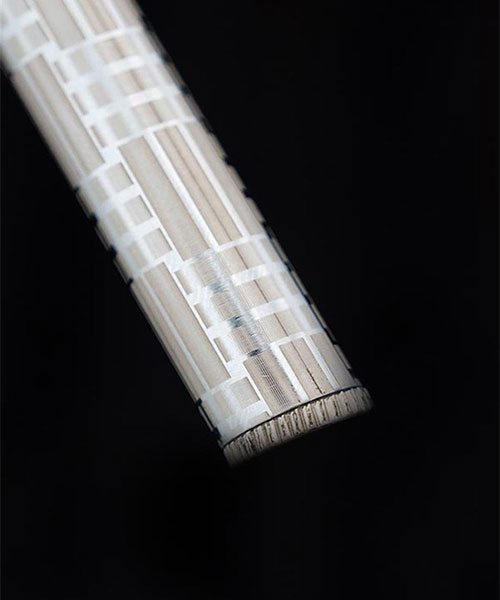 Cakalighter Çakmak Milano Desen Gümüş