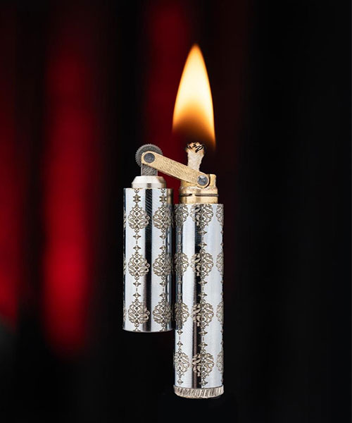 Cakalighter Çakmak Osmanlı Desen Gümüş