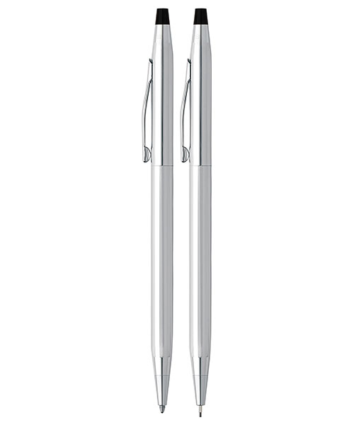 Cross 3501 Classic Century Tükenmez - Versatil Takım Parlak Krom