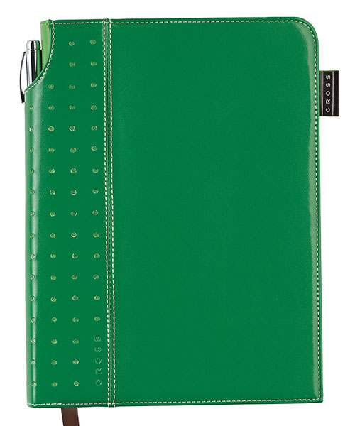 Cross Ac236-4M Cross Defter Medium Yeşil A.Yeşil - Çizgili