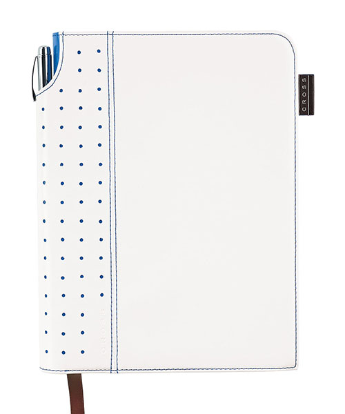 Cross Ac236-6S Cross Defter Small Beyaz Mavi - Çizgili