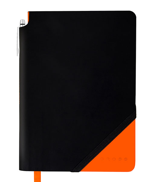 Cross Ac273-1Mb Jotzone Defter Medium Siyah  Turuncu - Çizgisiz