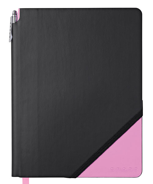 Cross Ac273-4Mb Jotzone Defter Medium Siyah Pembe - Çizgisiz