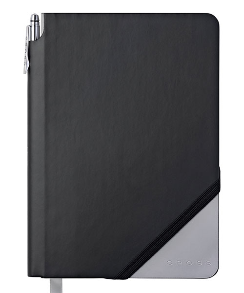 Cross Ac273-5S Jotzone Defter Small Siyah Gri - Çizgili