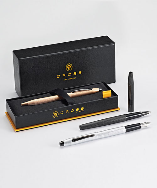 Cross At0085-122 Classic Century Roller Desenli Pvd Kaplama Siyah