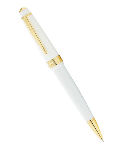 Cross At0742-10 Bailey Light Tükenmez Kalem Beyaz Altın