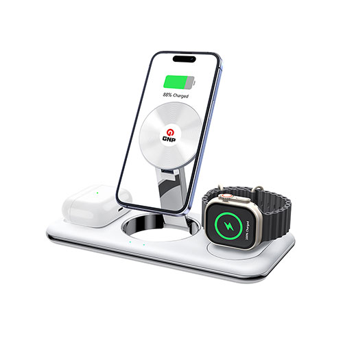 Gnp  3in1 Magsafe Şarj Stand Beyaz