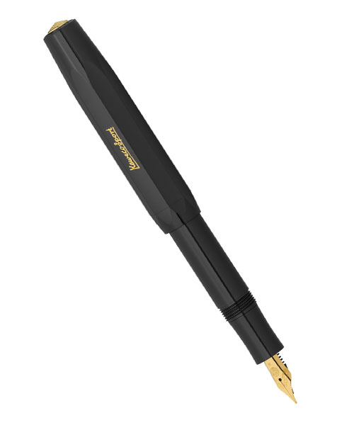 Kaweco 10000004 Klasik Sport Dolma Kalem Siyah F Uç