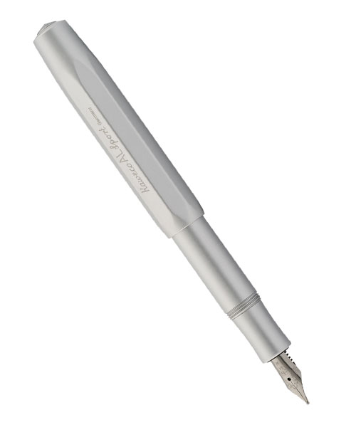 Kaweco 10000089 Al Sport Dolma Kalem Mat Krom (M)