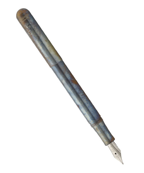 Kaweco 10000852 Lılıput Fireblue Staınless Steel Dolma Kalem (M)