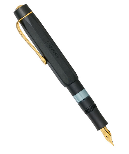 Kaweco 11000327 Al Sport Pıston Fıller Siyah Dolma Kalem M Uç