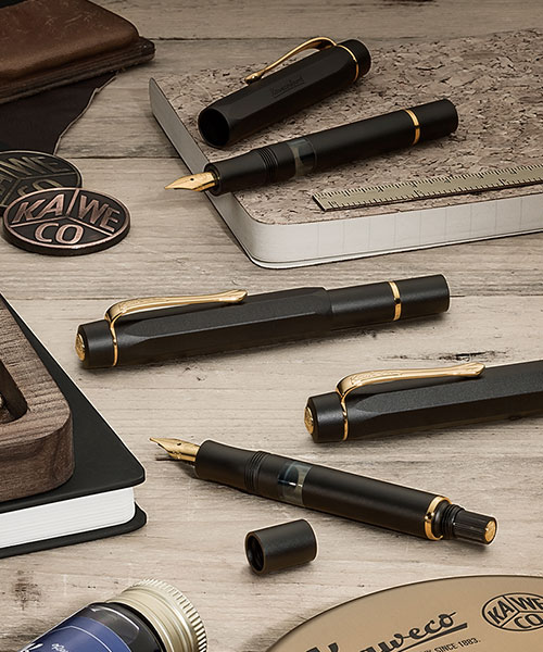 Kaweco 11000327 Al Sport Pıston Fıller Siyah Dolma Kalem M Uç