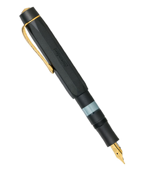 Kaweco 11000341 Al Sport Pıston Fıller Siyah Dolma Kalem Set M Uç