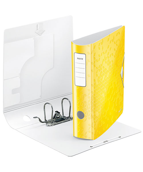 Leitz Klasör 180° PP Active WOW Geniş Metalik Sarı 11060016