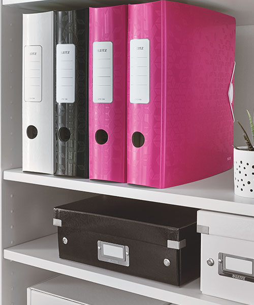 Leitz Klasör 180° PP Active WOW Geniş Metalik Pembe 11060023