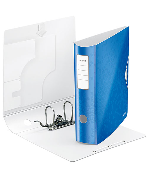 Leitz Klasör 180° PP Active WOW Geniş Metalik Mavi 11060036