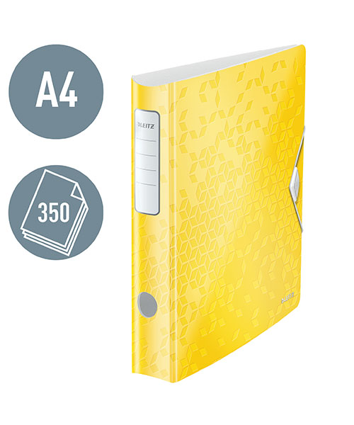 Leitz Klasör 180° PP Active WOW Dar Metalik Sarı 11070016