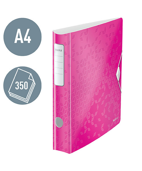 Leitz Klasör 180° PP Active WOW Dar Metalik Pembe 11070023