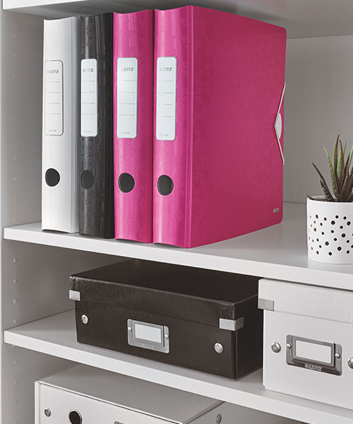 Leitz Klasör 180° PP Active WOW Dar Metalik Pembe 11070023