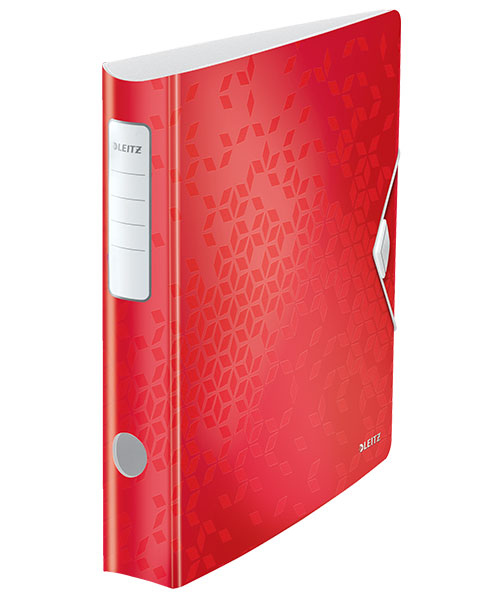 Leitz Klasör 180° PP Active WOW Dar Metalik Kırmızı 11070026