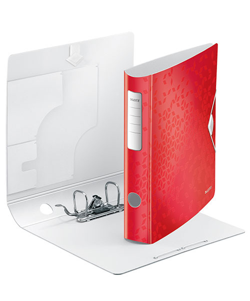 Leitz Klasör 180° PP Active WOW Dar Metalik Kırmızı 11070026