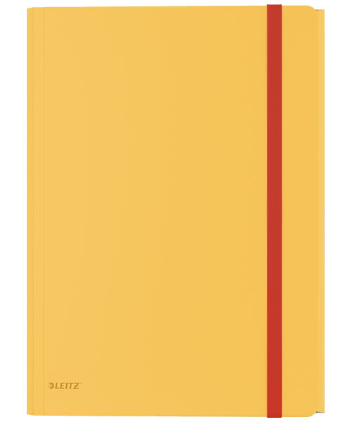 Leitz Cosy Cepli Mobil Lastik Kilitli İnce Dosya A4 46190019 Sarı