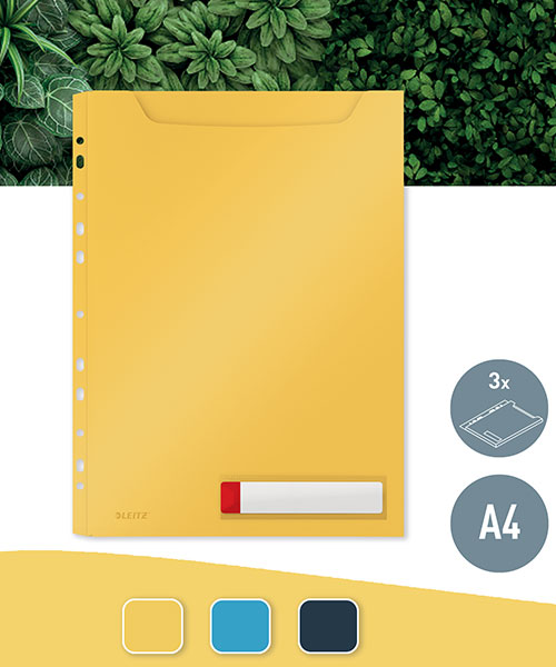 Leitz Cosy Genişleyebilen Dosya A4 46680019 Sarı